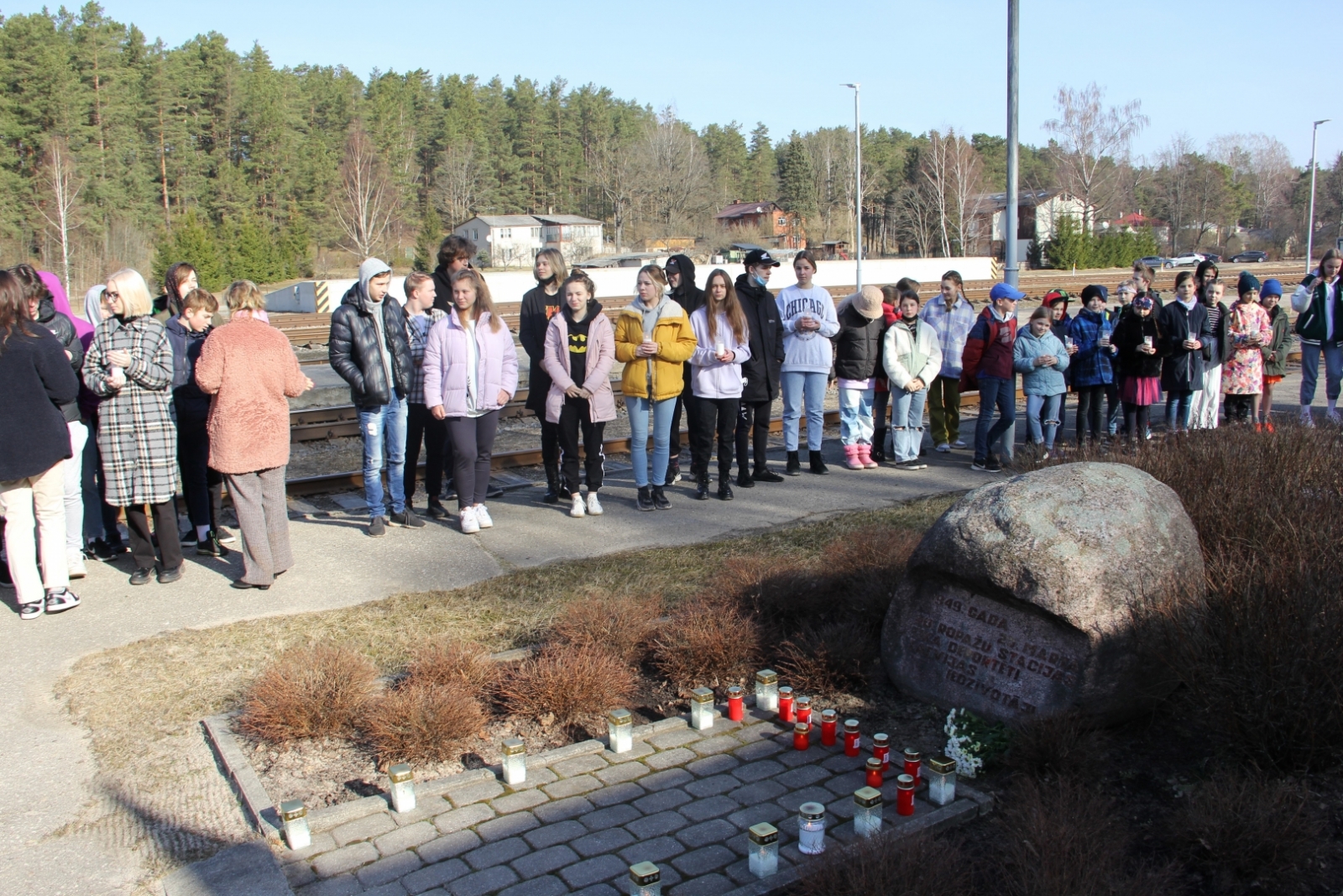 Komunistiska genocida pasakums Garkalne
