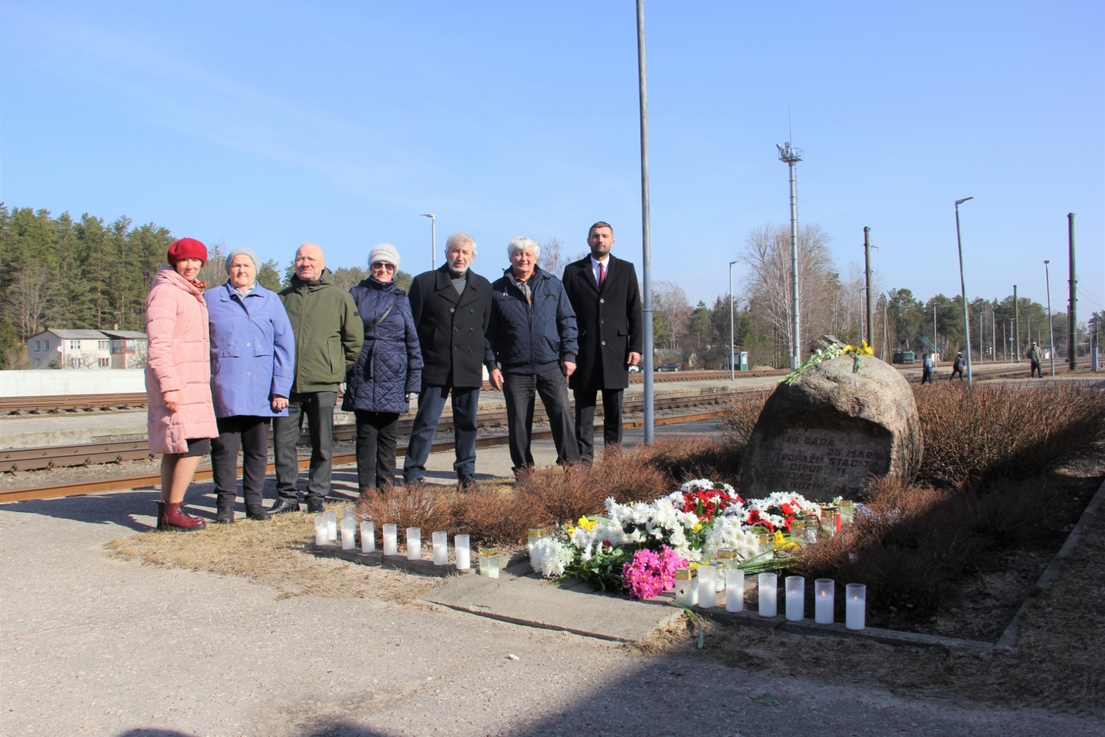 Komunistiska genocida pasakums Garkalne
