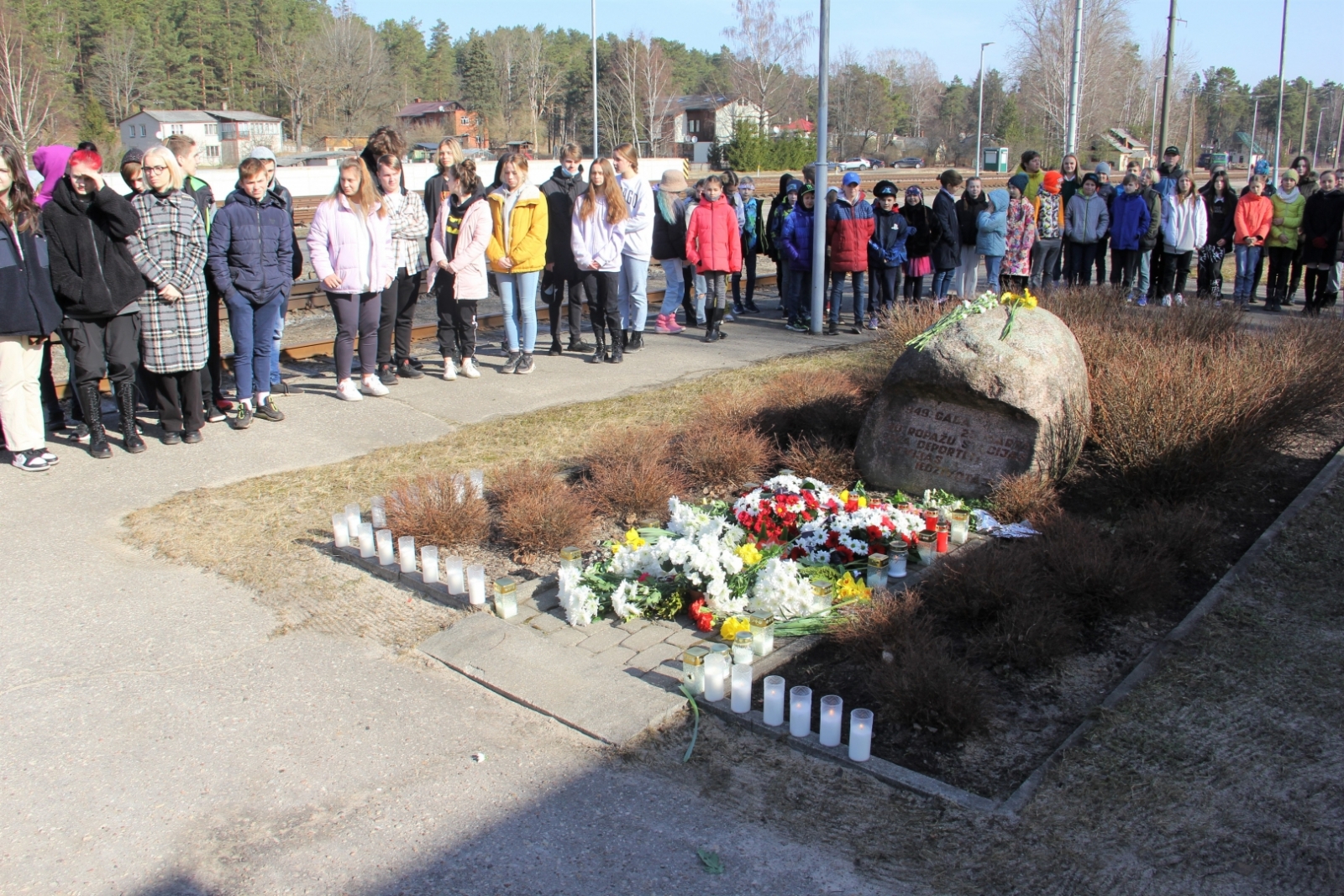 Komunistiska genocida pasakums Garkalne