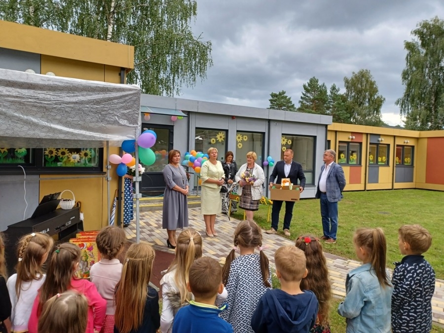 PII “Čiekuriņš” jaunās moduļu tipa piebūves atklāšana Langstiņos