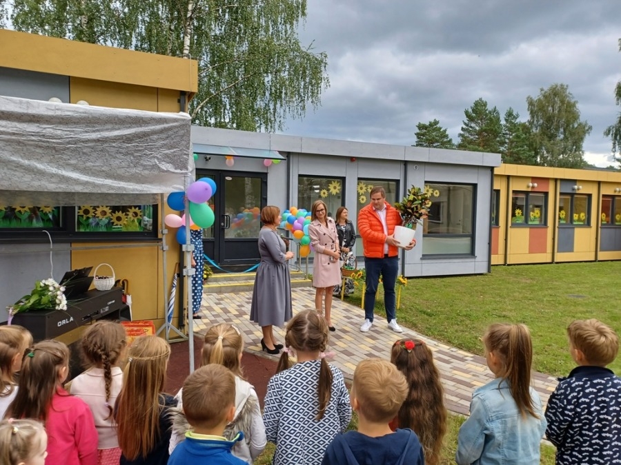 PII “Čiekuriņš” jaunās moduļu tipa piebūves atklāšana Langstiņos