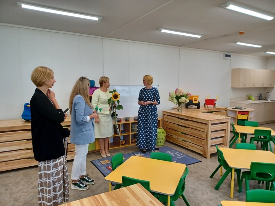PII “Čiekuriņš” jaunās moduļu tipa piebūves atklāšana Langstiņos