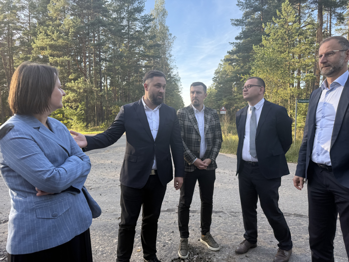 Satiksmes ministra vizīte