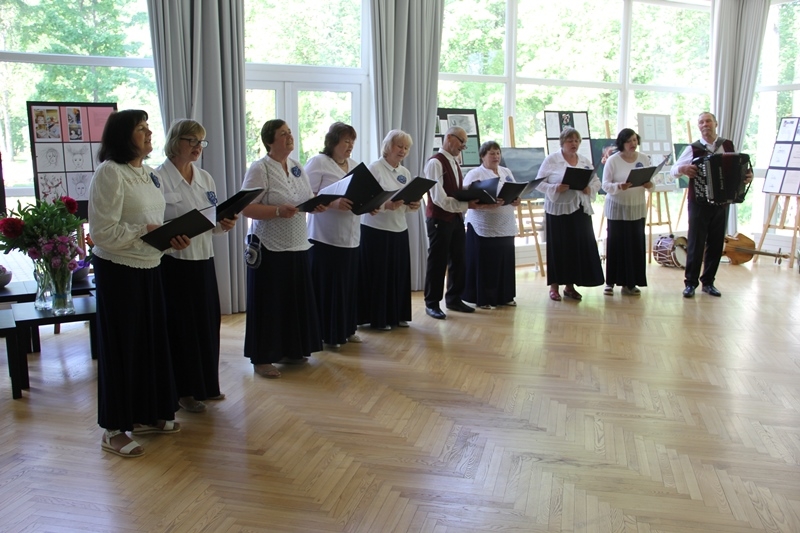 Senioru ansambļa “Sarma” sadziedāšanās