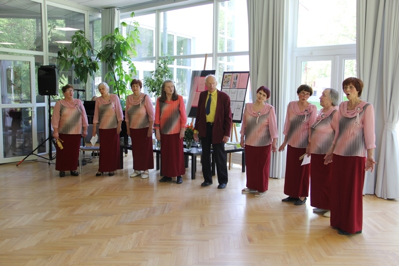 Senioru ansambļa “Sarma” sadziedāšanās