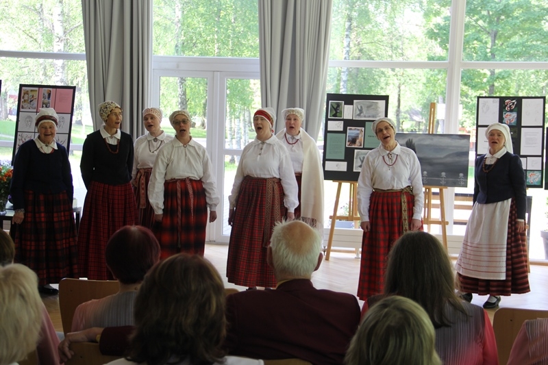 Senioru ansambļa “Sarma” sadziedāšanās