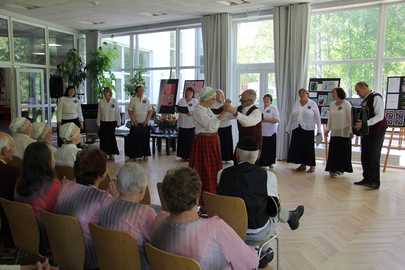 Senioru ansambļa “Sarma” sadziedāšanās