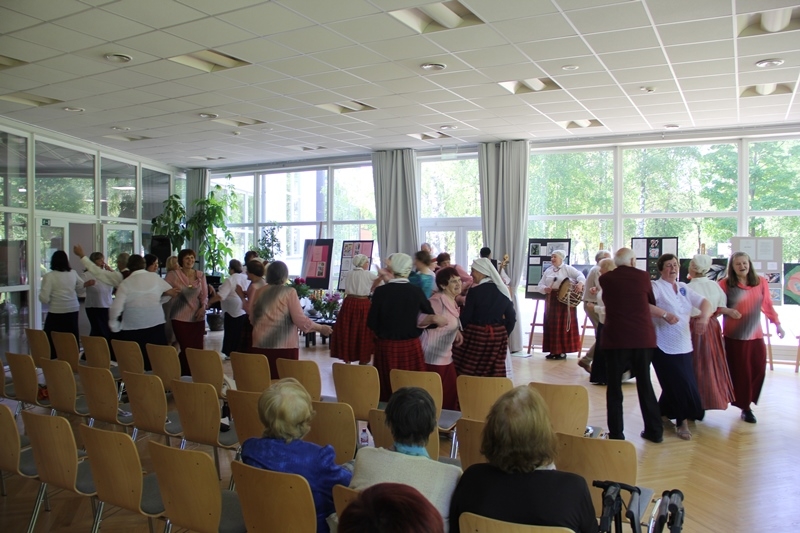 Senioru ansambļa “Sarma” sadziedāšanās