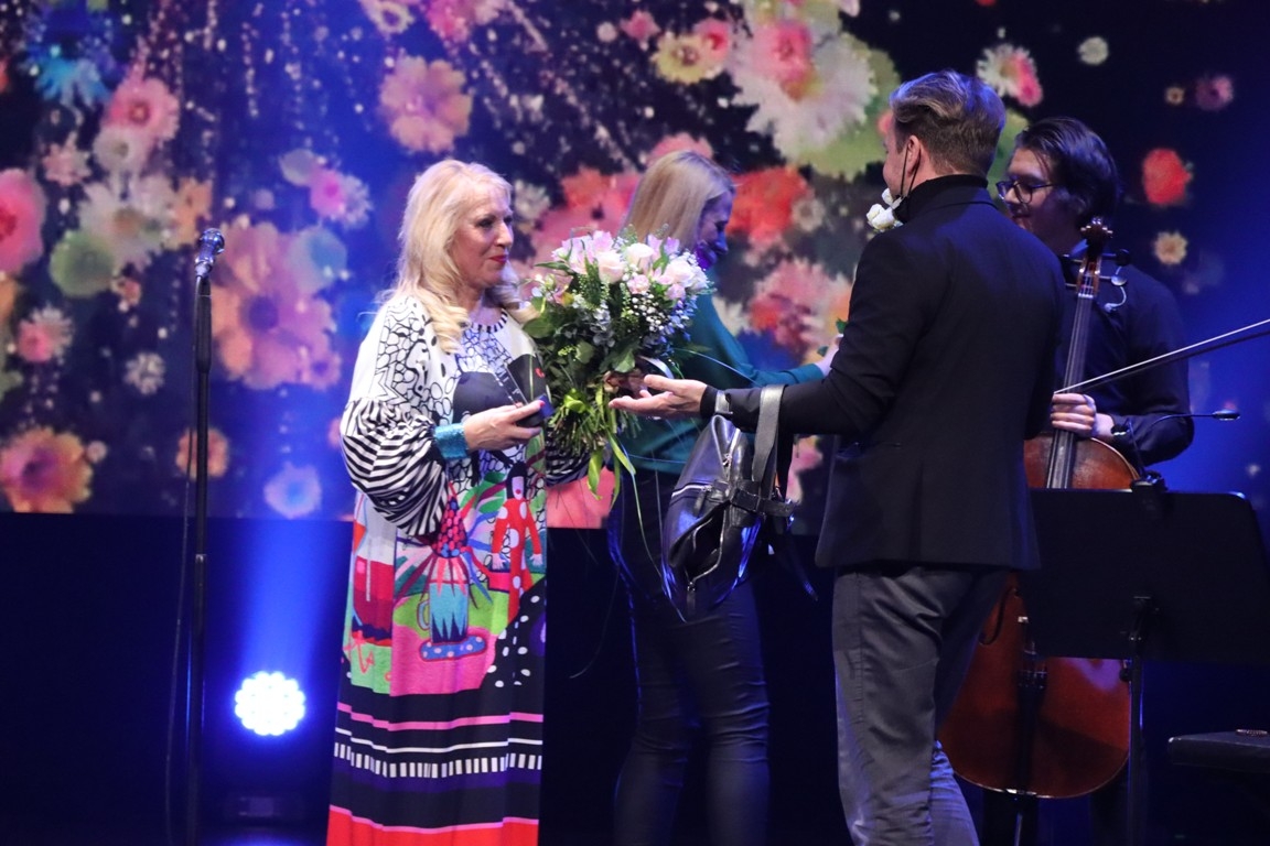 Olgas Rajeckas skaistāko dziesmu koncerts kultūras centrā “Ulbrokas Pērle”, 22.01.2022.