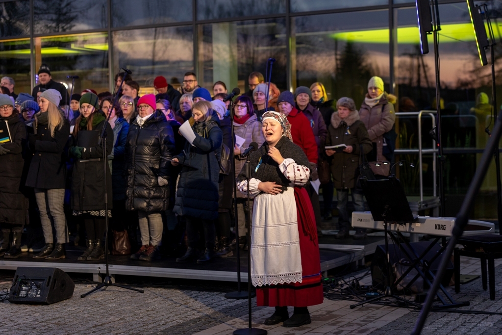 Atbalsta mītiņš Ukrainai 2.martā plkst.18.00, Ropažu novadā, Ulbrokā