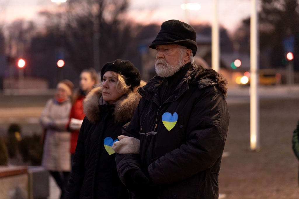 Atbalsta mītiņš Ukrainai 2.martā plkst.18.00, Ropažu novadā, Ulbrokā