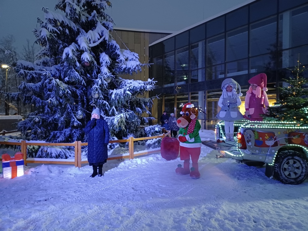 Ziemassvētku eglīšu iedegšana Stopiņu pagastā, 2021. gada decembris