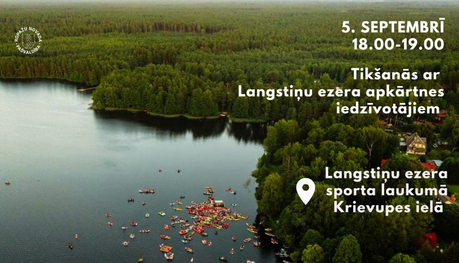 Tikšanās ar Langstiņu ezera apkārtnes iedzīvotājiem