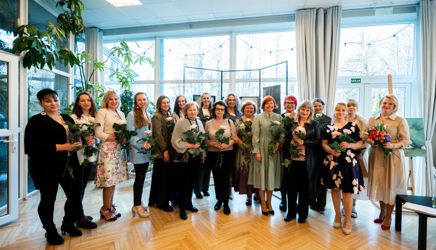 Pavasara izstādes atklāšana