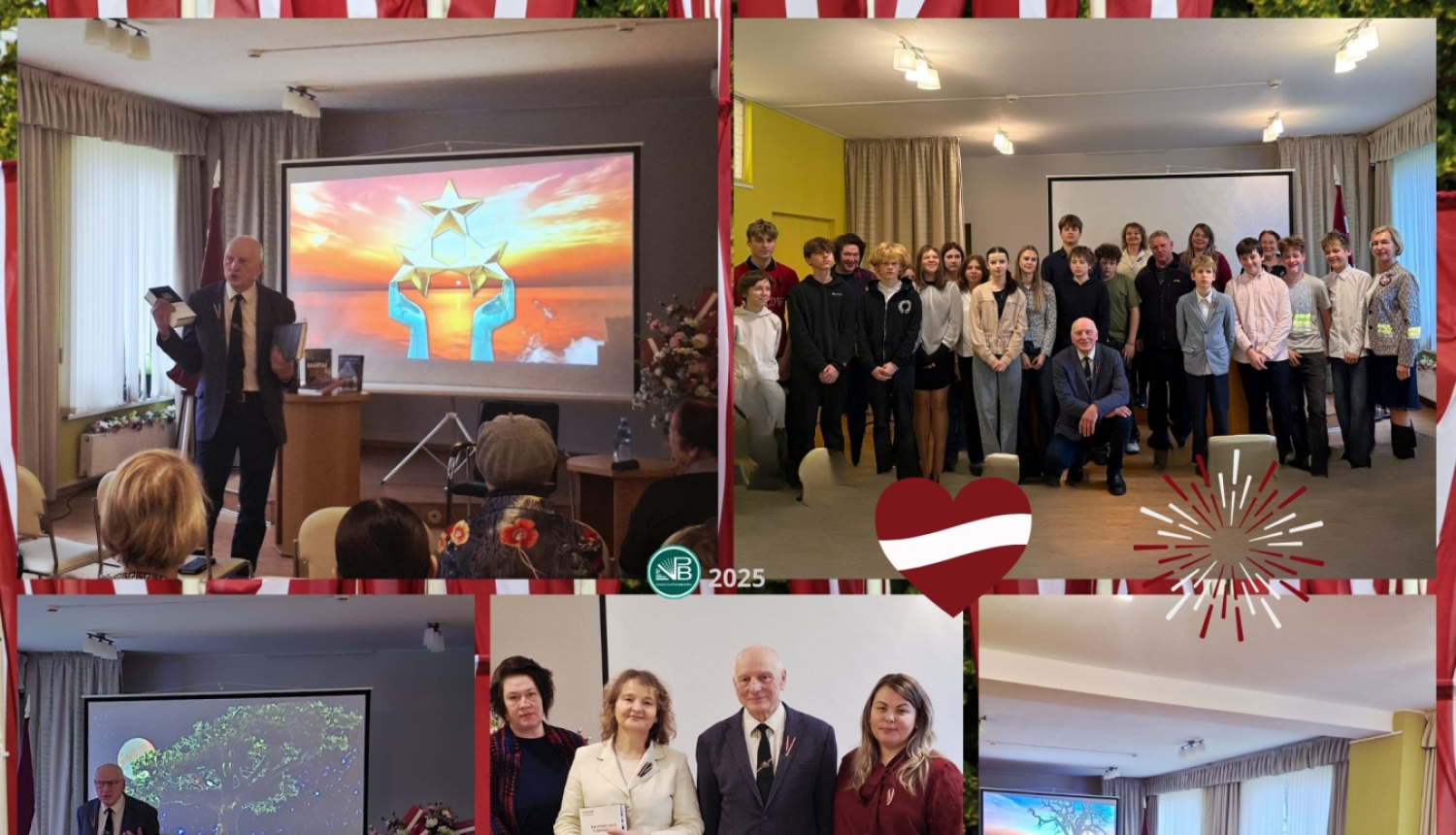 Lāčplēša diena Vangažu bibliotēkā