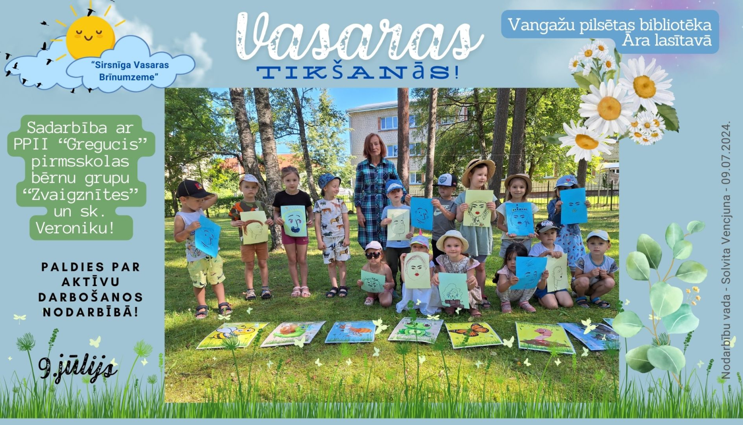 Sirsnīgas Vasaras Brīnumzeme- J.Baltvilkam 80