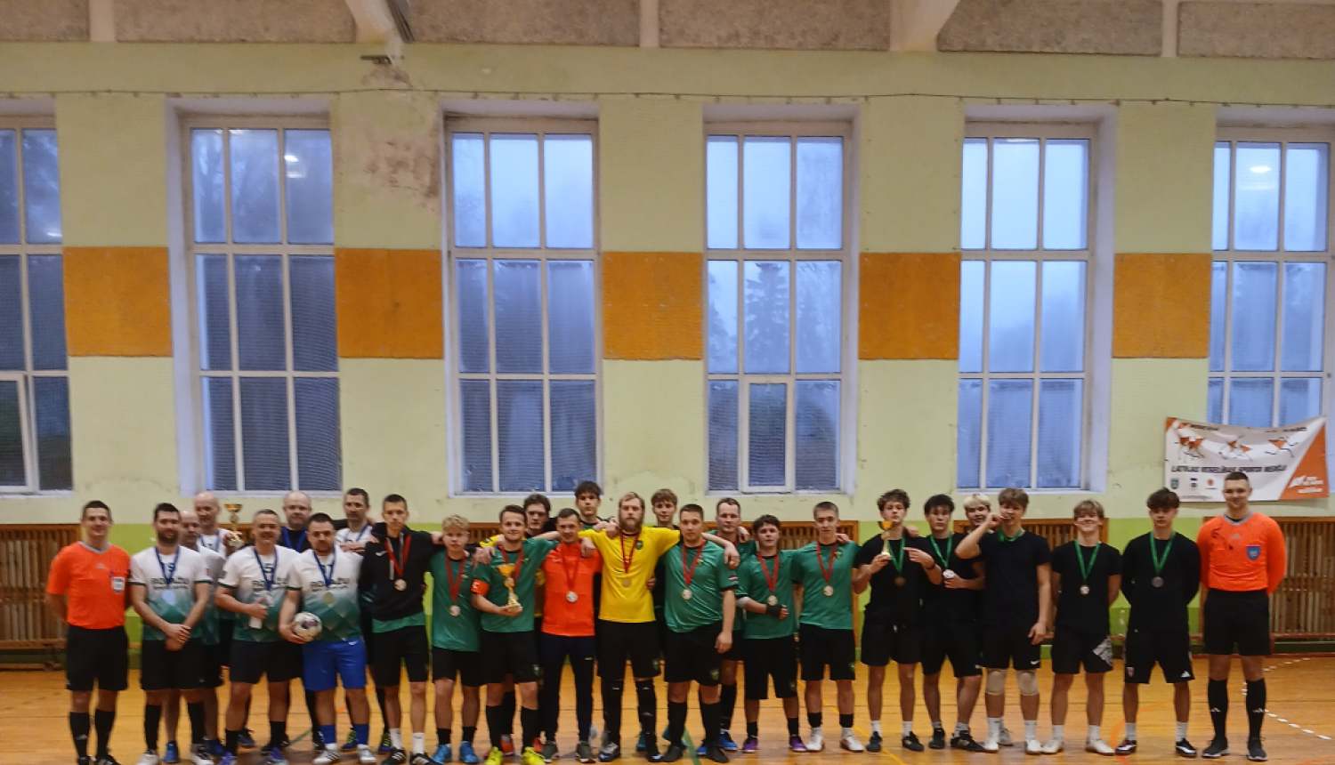 ikgadējais Vangažu telpu futbola turnīrs "Vangažu kauss 2025"