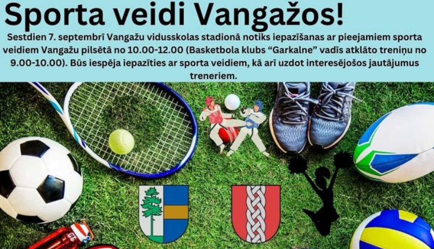 Sporta veidi Vangažos