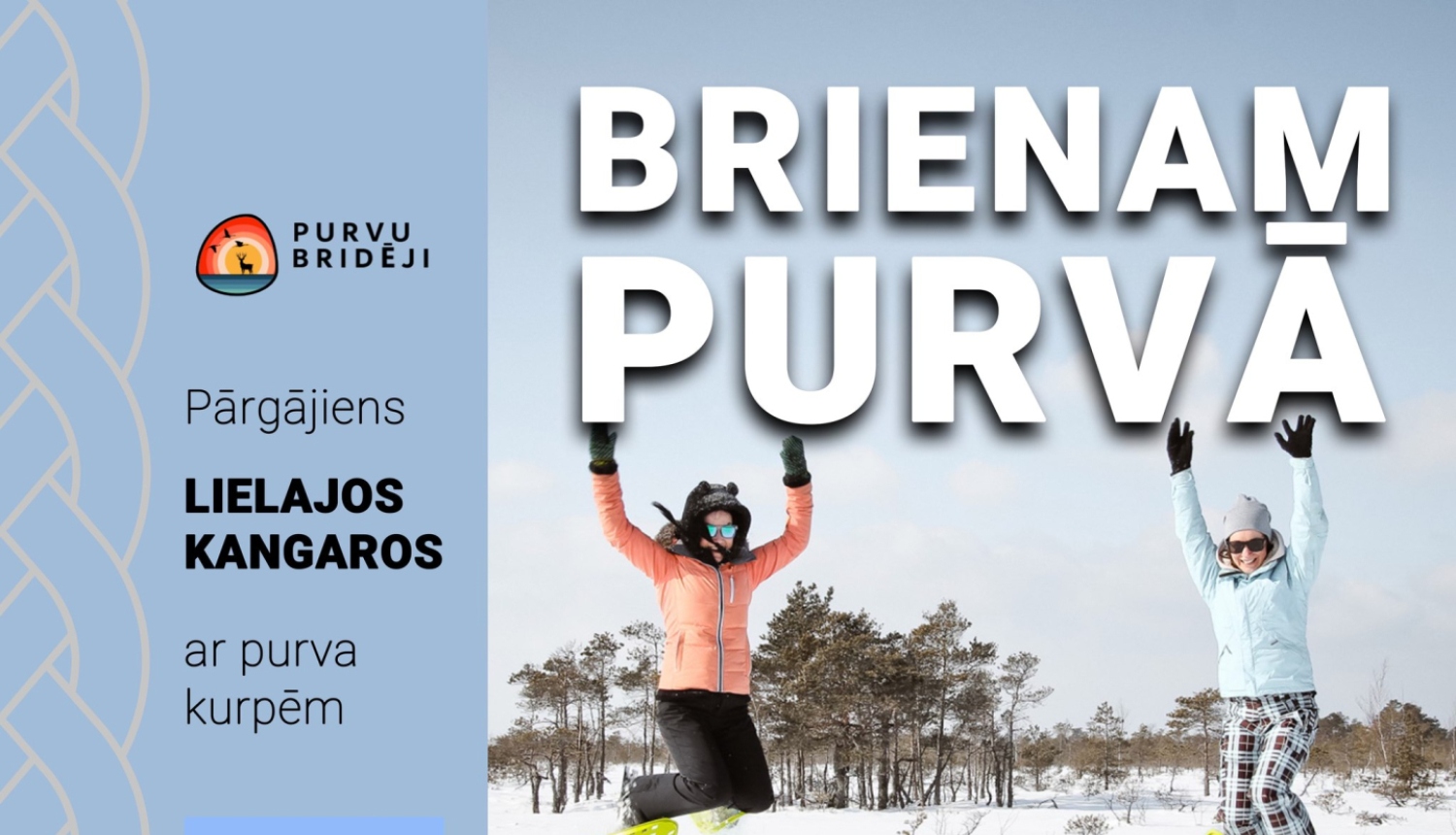 Pārgājiens Brienam purvā