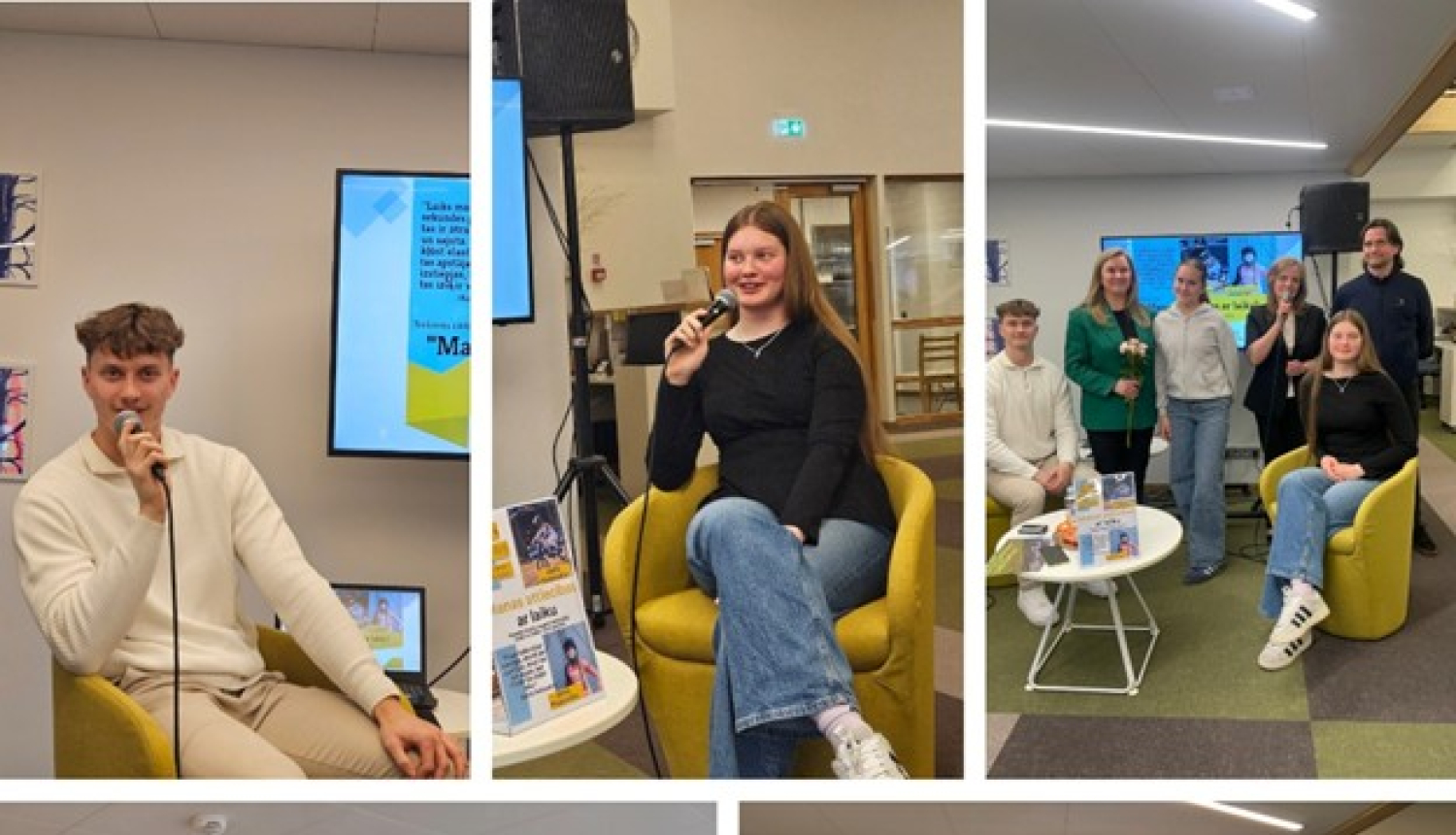 Ceturtā tikšanās novadpētniecības ciklā “Manas attiecības ar laiku”.  Piedalās Stopiņu pagasta iedzīvotāji, brālis un māsa – BMX sportisti Kārlis Pedraudzis un Anna Pedraudze. Ulbrokas bibliotēka, 2026. gada 16. aprīlis.