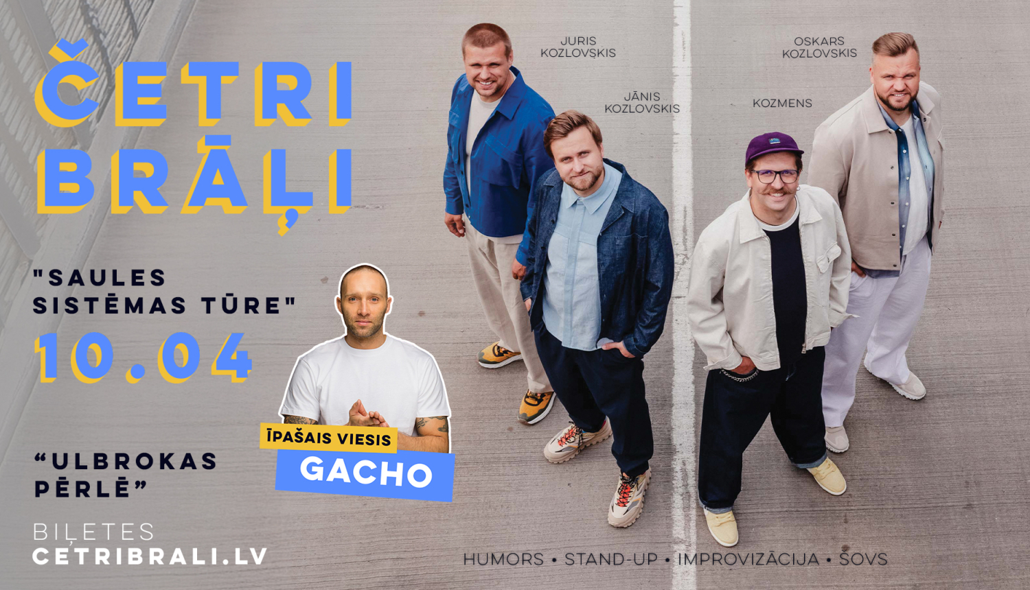 Četri brāļi, afiša