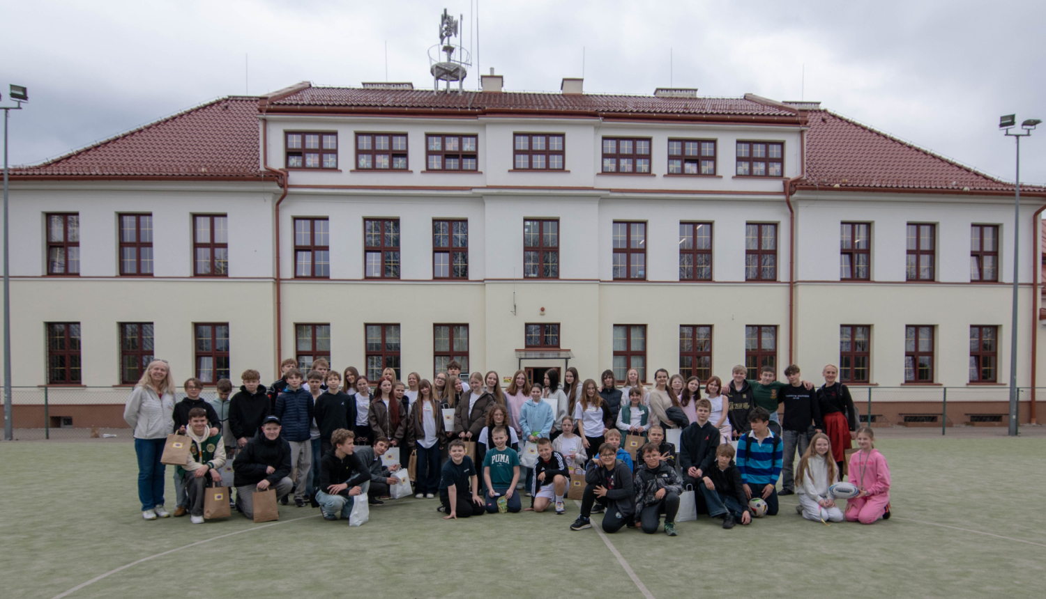 Berģu skolas starptautiskā sadarbība ar Polijas un Lietuvas skolām