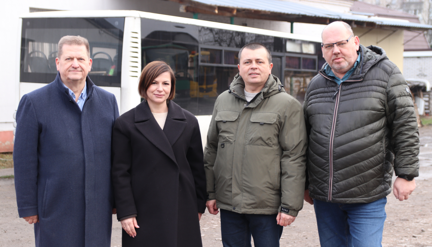 Ropažu novada pašvaldības vizīte Ukrainas pilsētā Bojarkā 2025. gada decembrī.