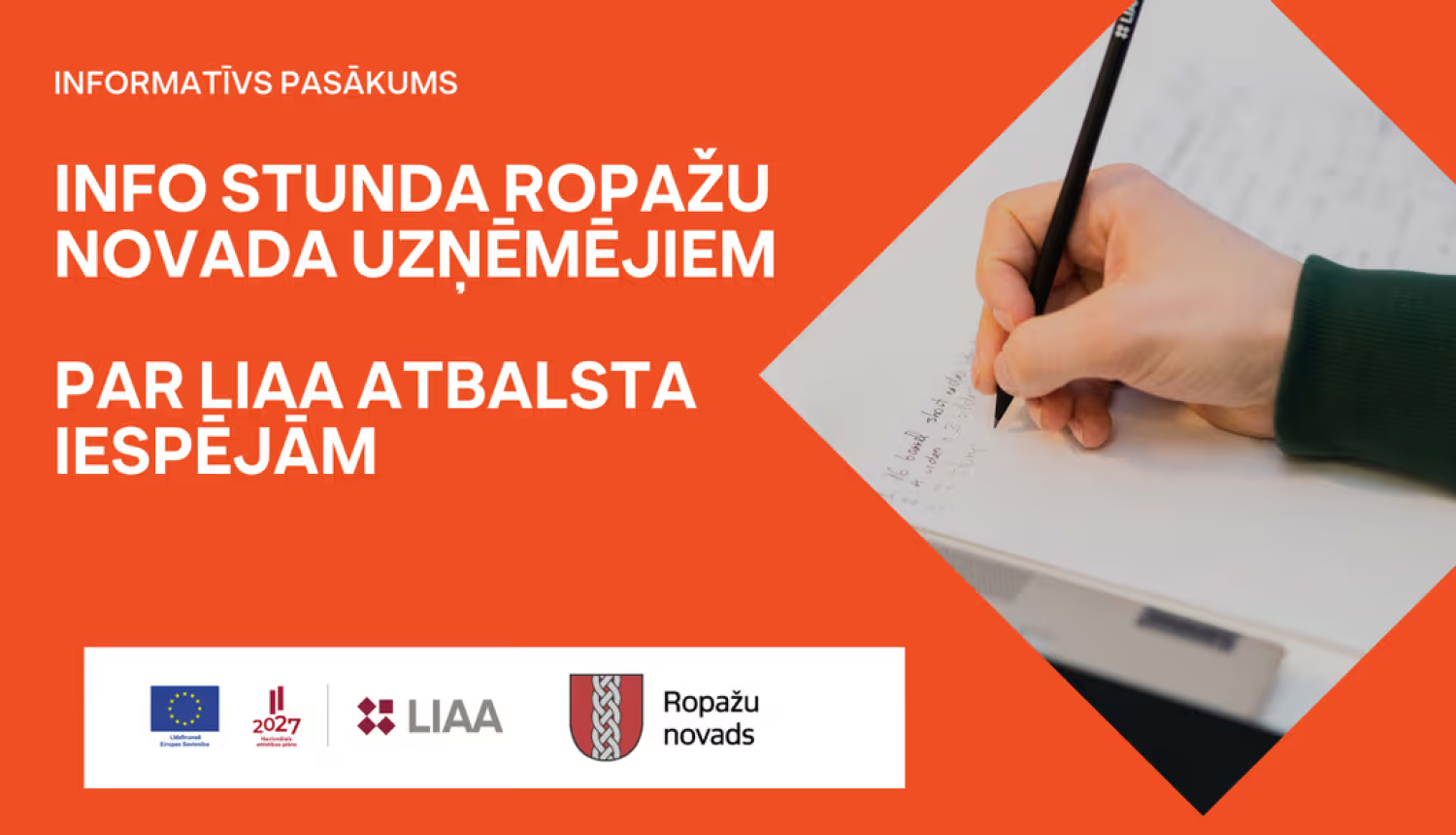 Info stunda, LIAA, afiša