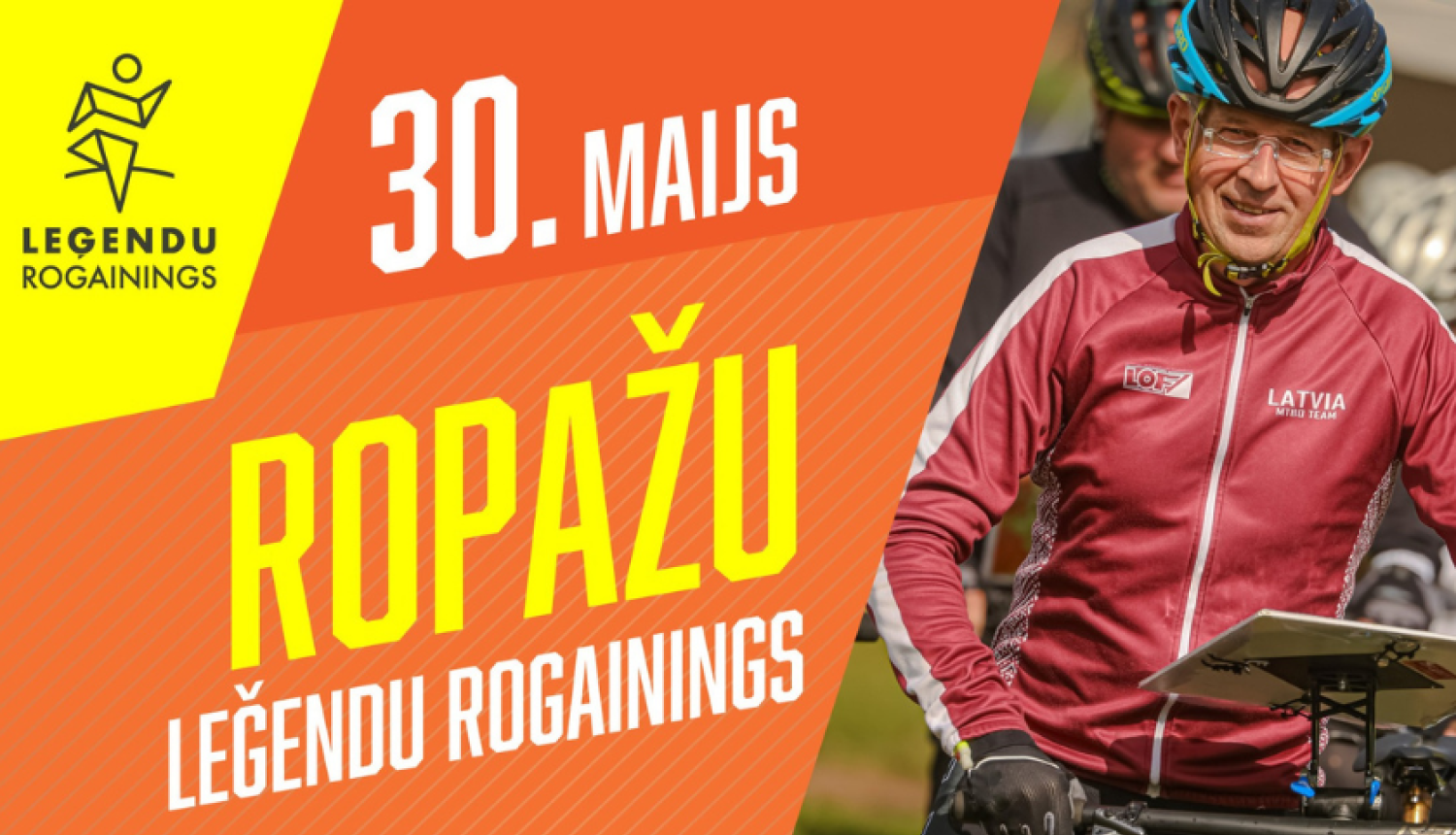 Ropažu Leģendu rogainings, afiša