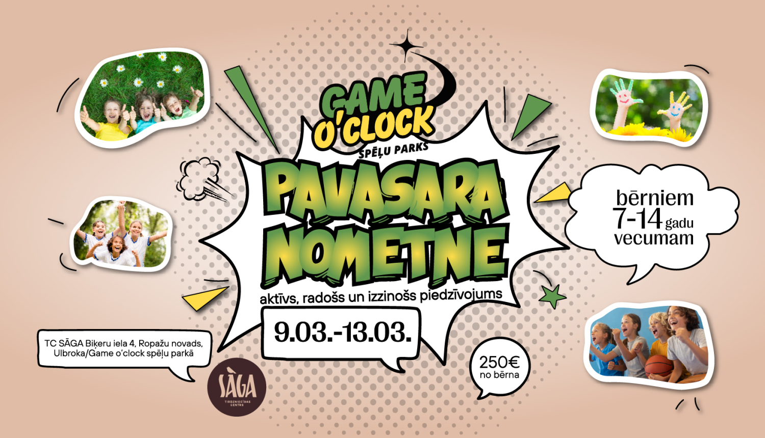 Pavasara nometne, afiša