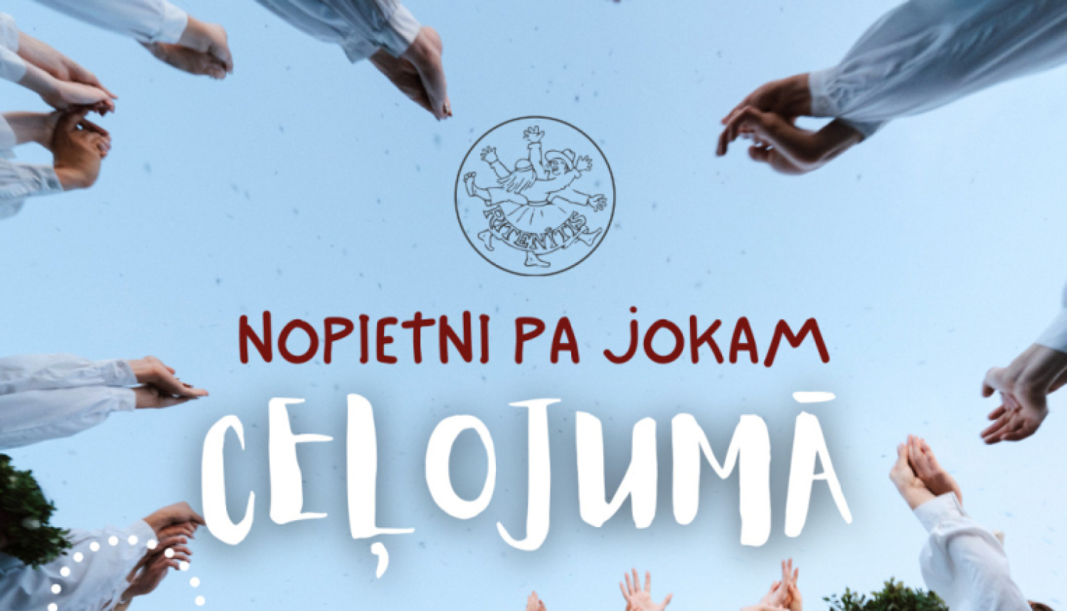 Tautas deju koncerts "Nopietni pa jokam ceļojumā", afiša