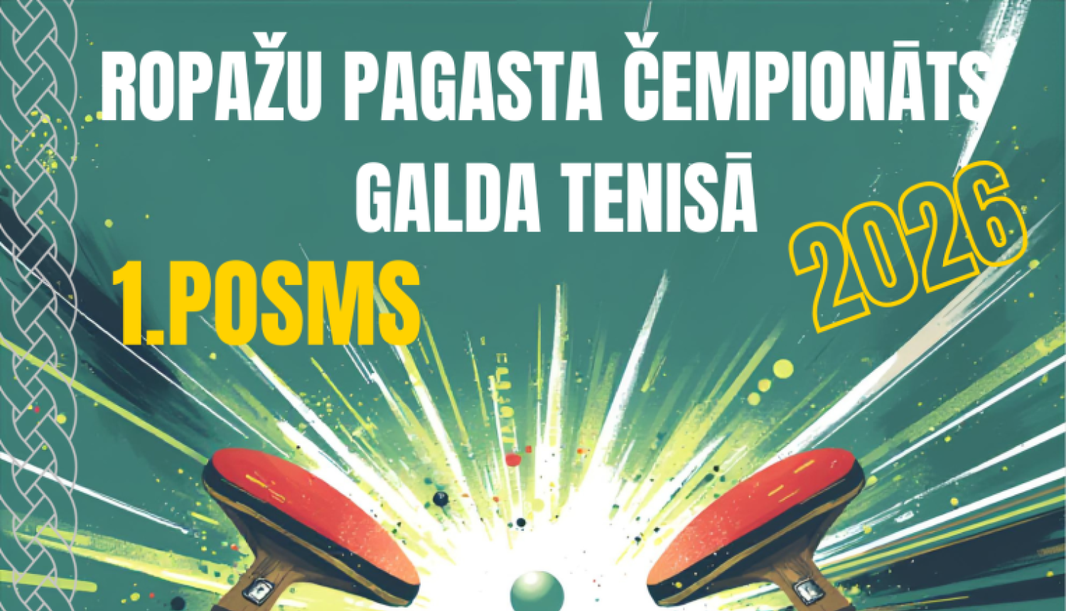  Ropažu pagasta atklātais čempionāts galda tenisā