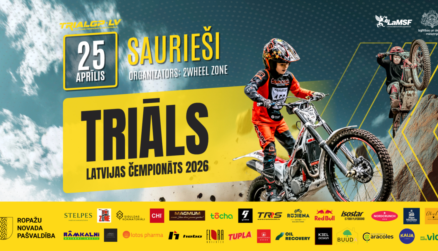 Triāls 2026, afiša