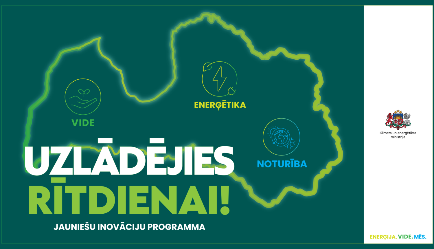 KEM programma Uzlādējies rītdienai, afiša