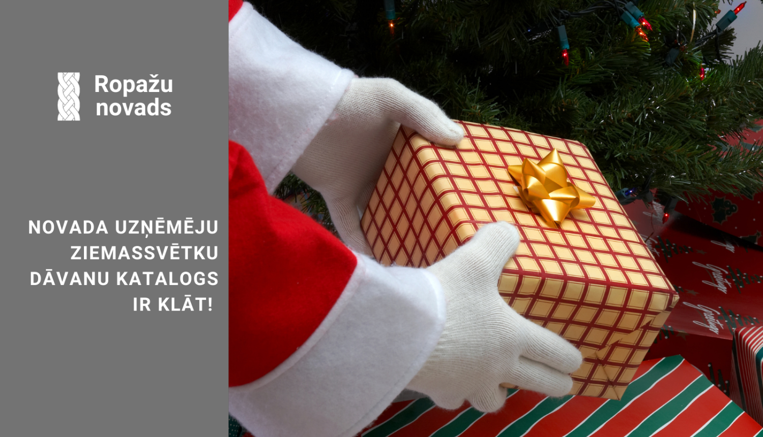 Ropažu uzņēmēja kopkatalogs Ziemassvētkos