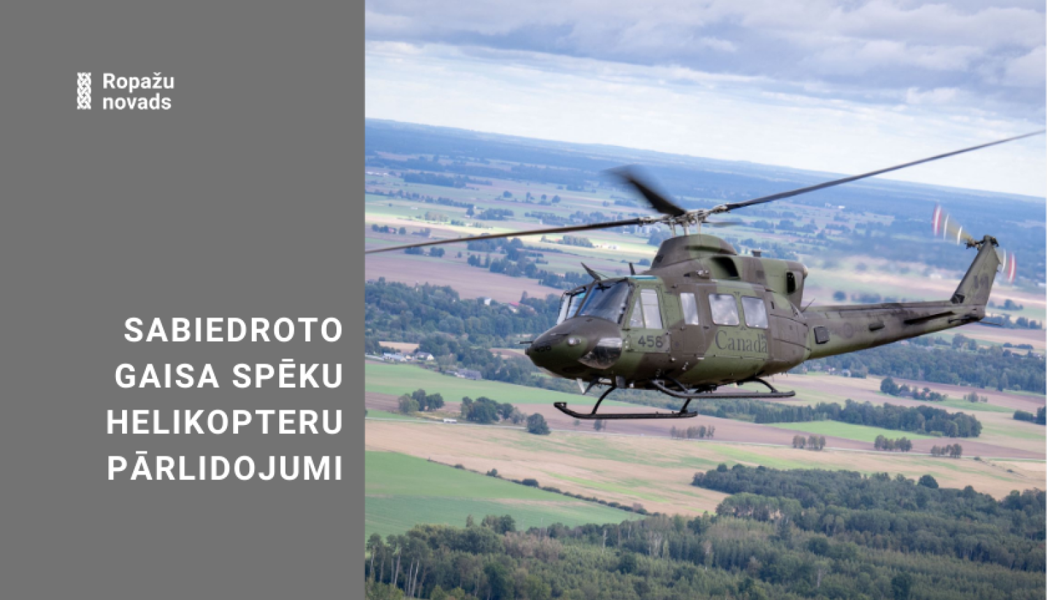 Gaisa spēku mācības, helikopters