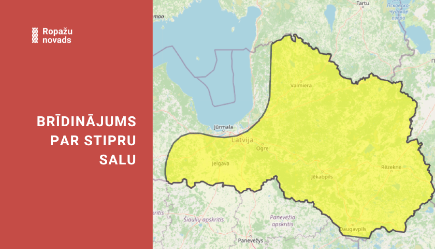 Brīdinājums par salu