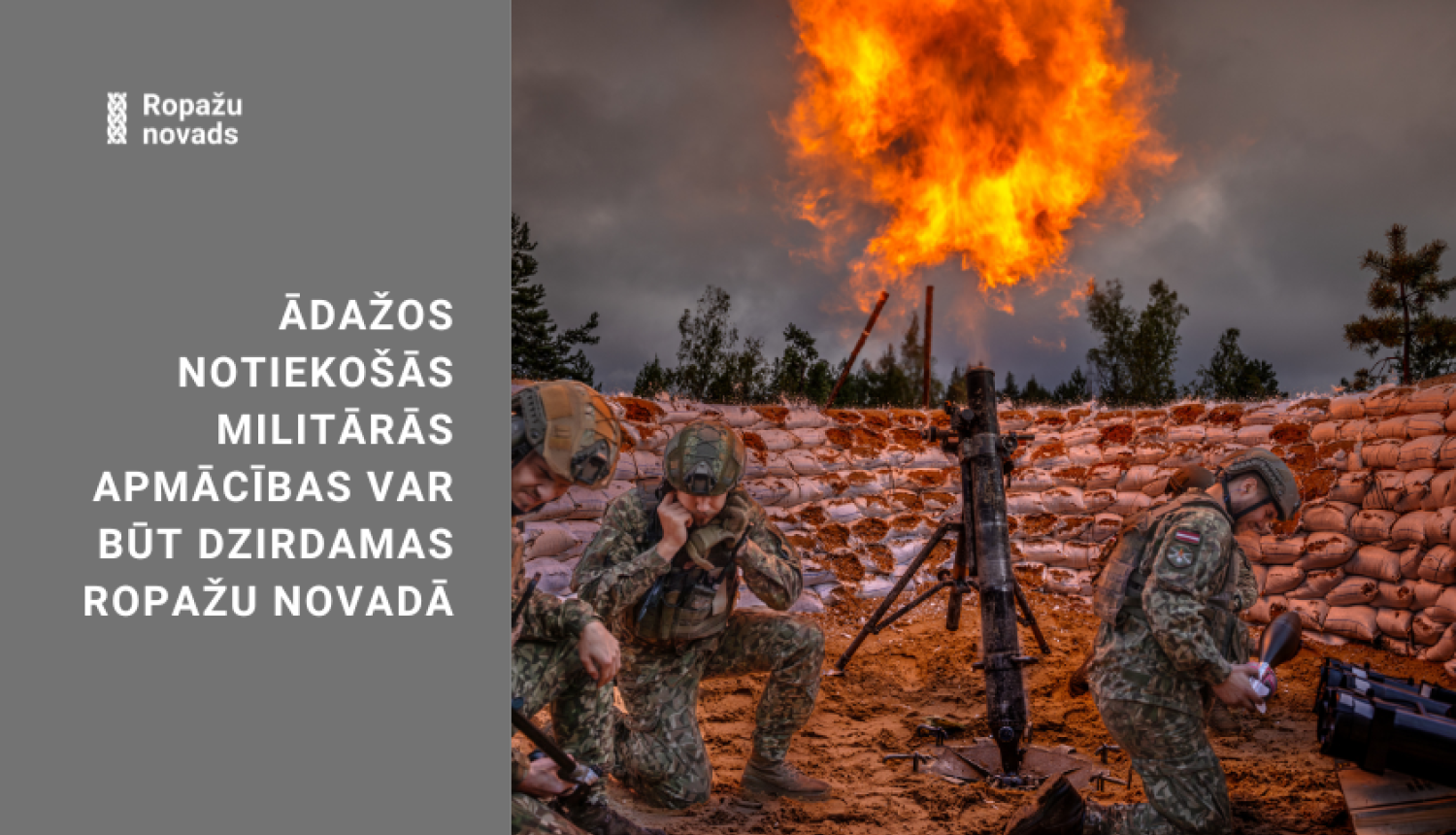 Militārās apmācības Ādažos