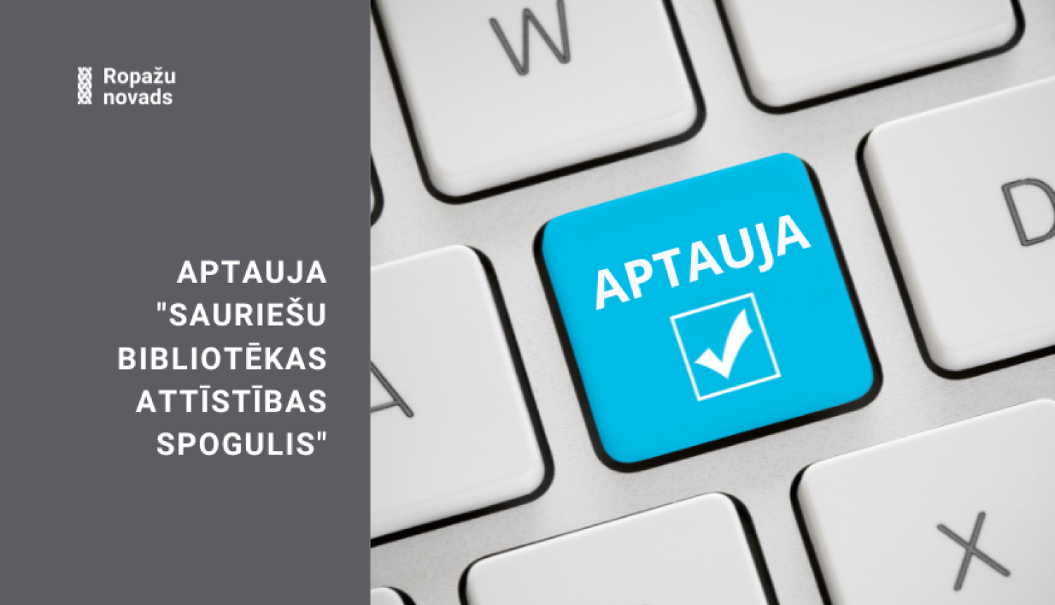 Sauriešu bibliotēkas aptauja