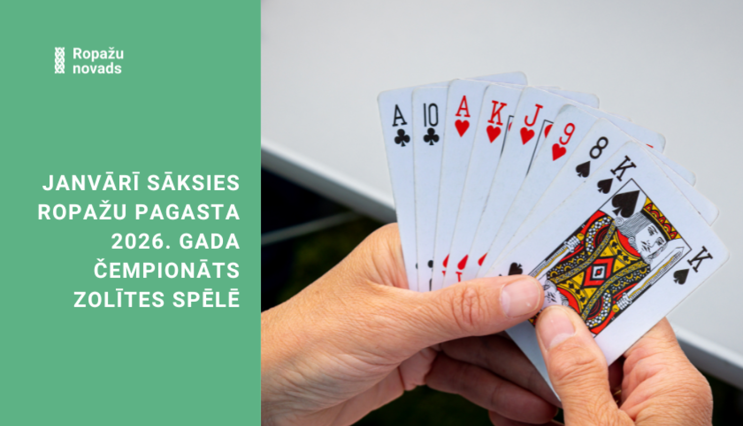 2026. gada Ropažu pagasta zolītes čempionāts startēs 25. janvārī