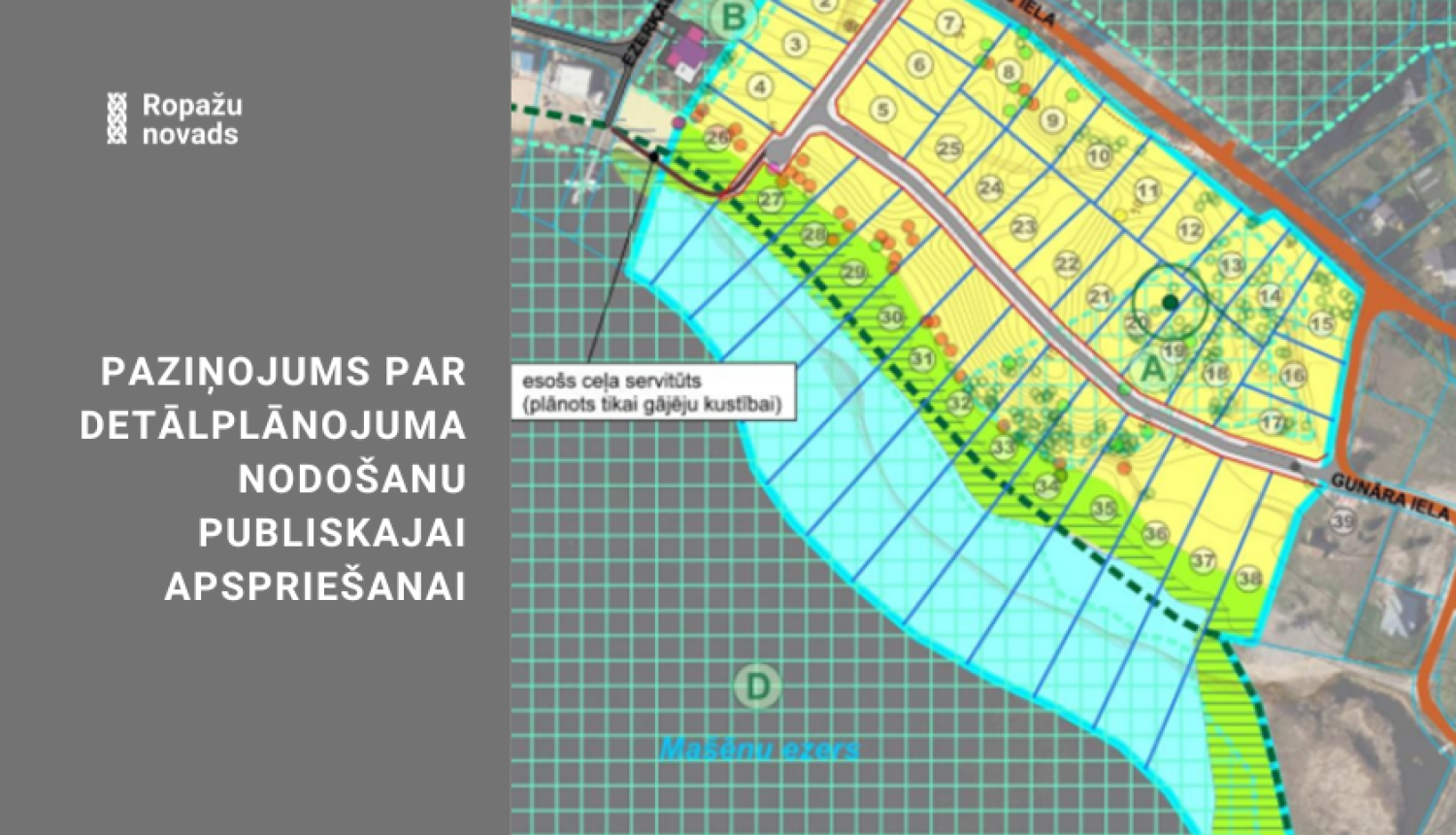 Paziņojums par detālplānojumu