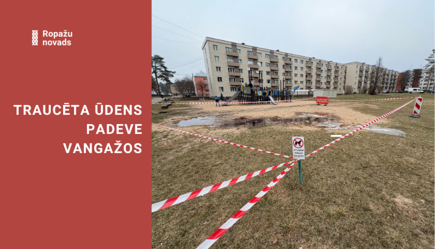 31. martā traucēta ūdens padeve Vangažu pilsētā