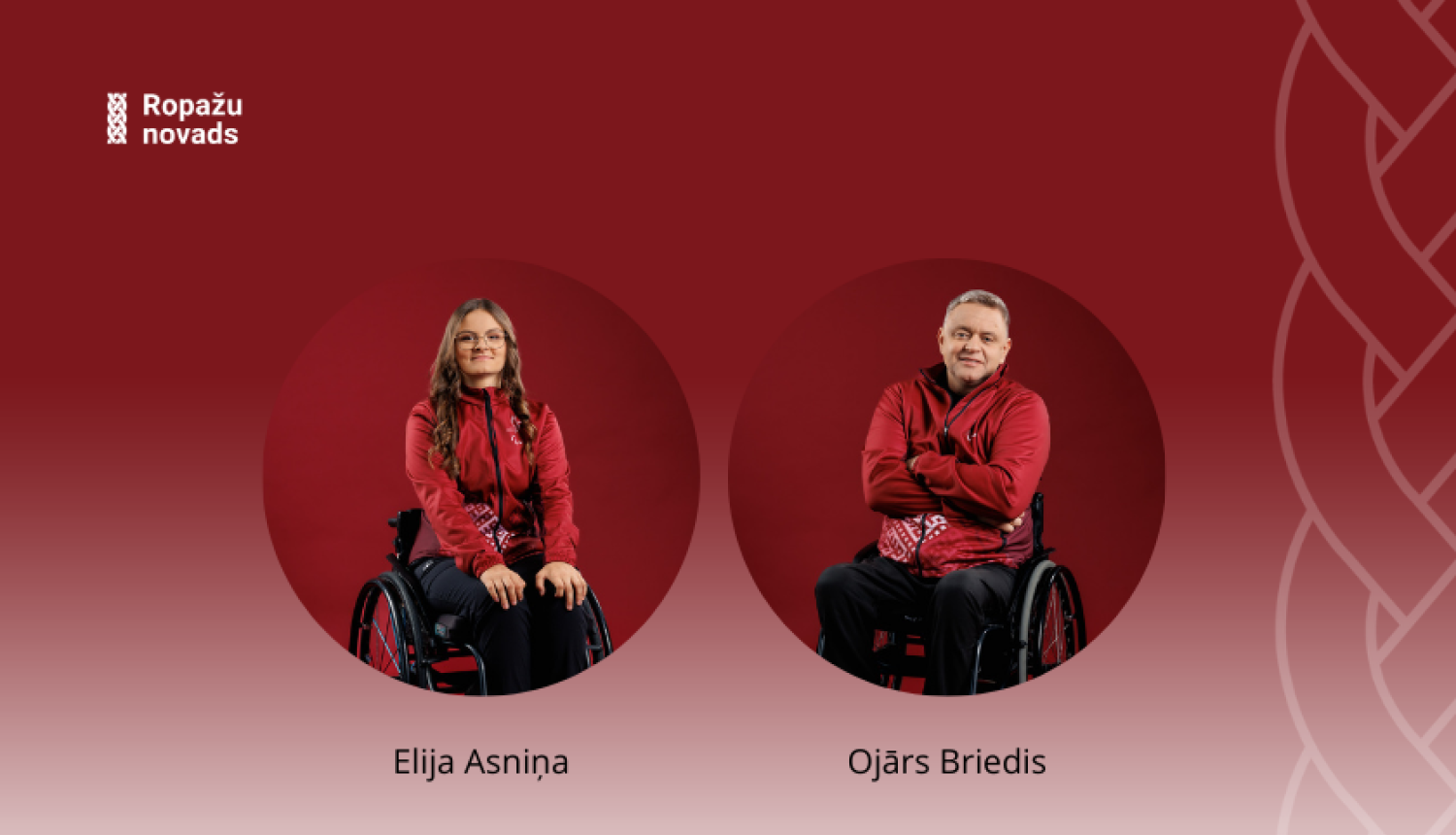 Ropažu novada parasportisti, kuri piedalās 2026. gada paralimpiādē