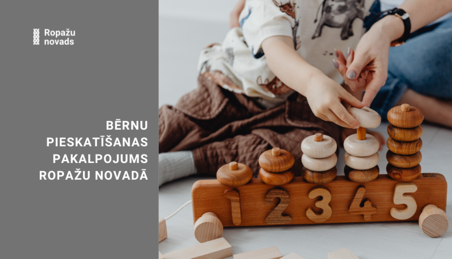 Bērnu pieskatīšanas pakalpojums Ropažu novadā