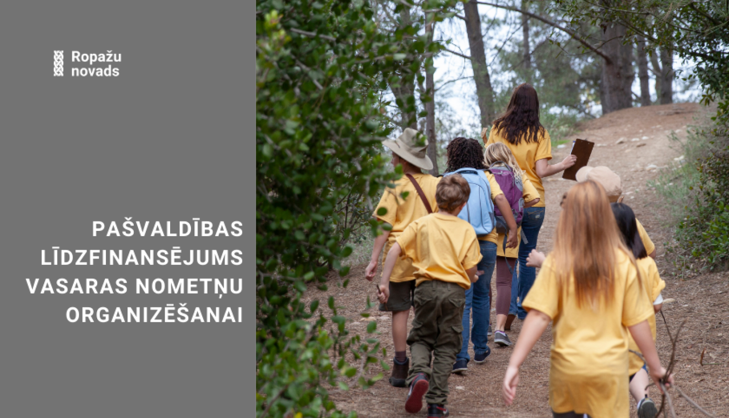 Pašvaldības līdzfinansējums nometņu organizēšanai