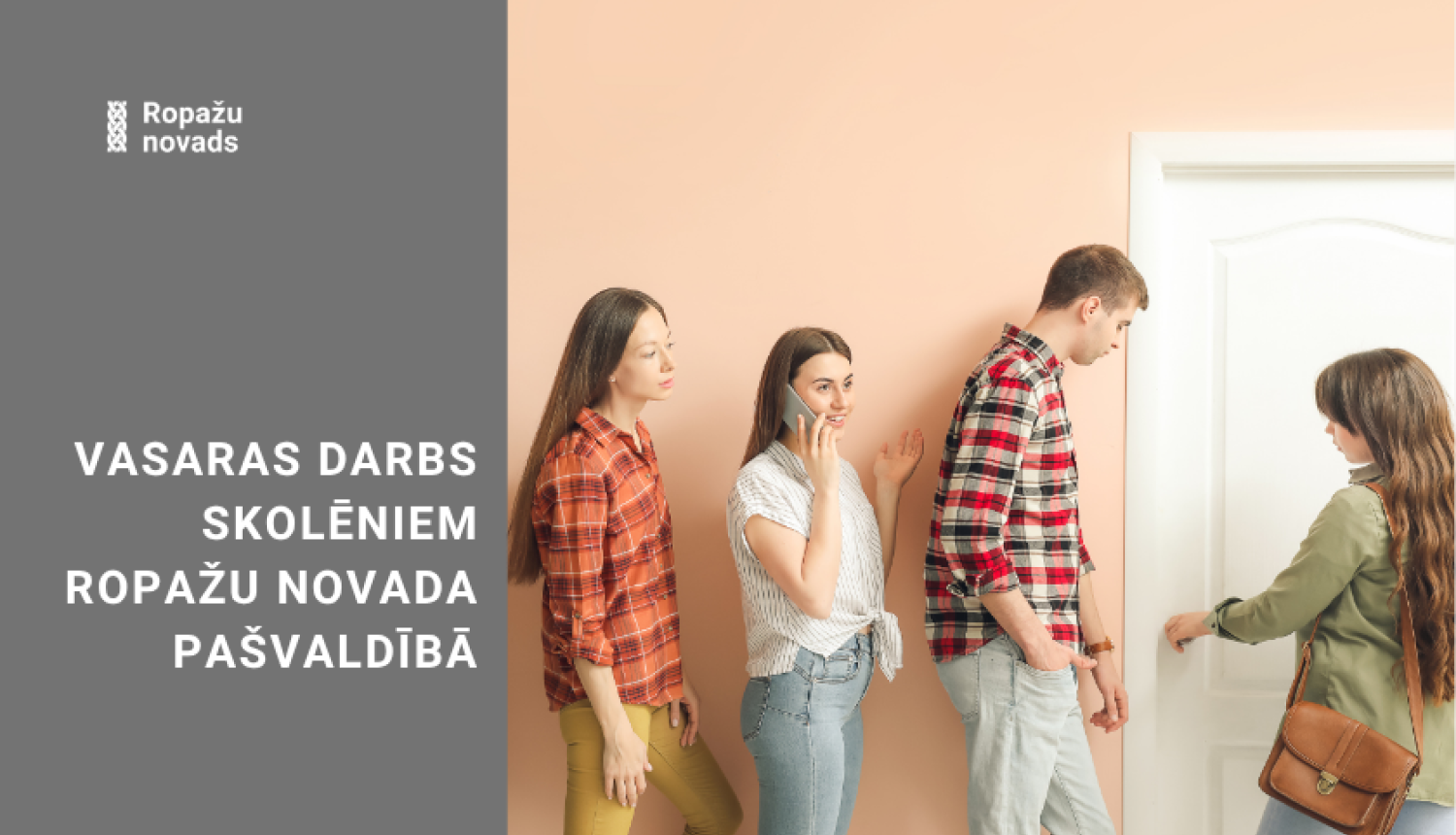 Vasaras darbs skolēniem 2026. gadā Ropažu pašvaldībā, AFIŠA