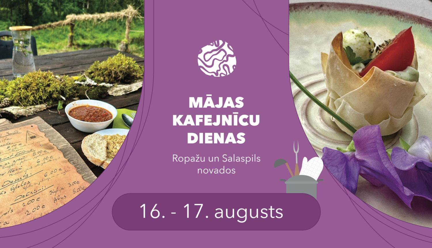 Mājas kafejnīcu dienas Ropažu novadā