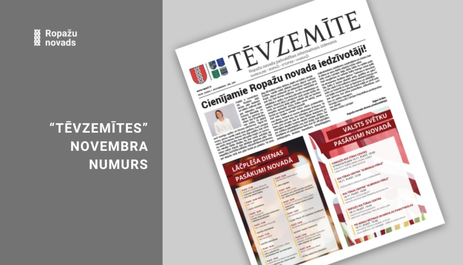 Tēvzemīte, novembris