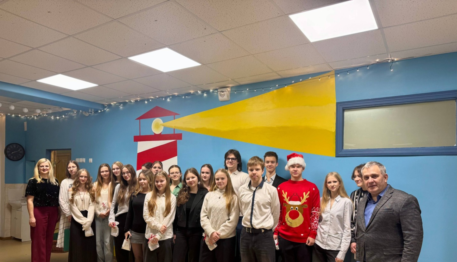 Projekta “Vēlies! Uzņemies! Rīkojies” laikā labiekārtota skolēnu atpūtas telpa 