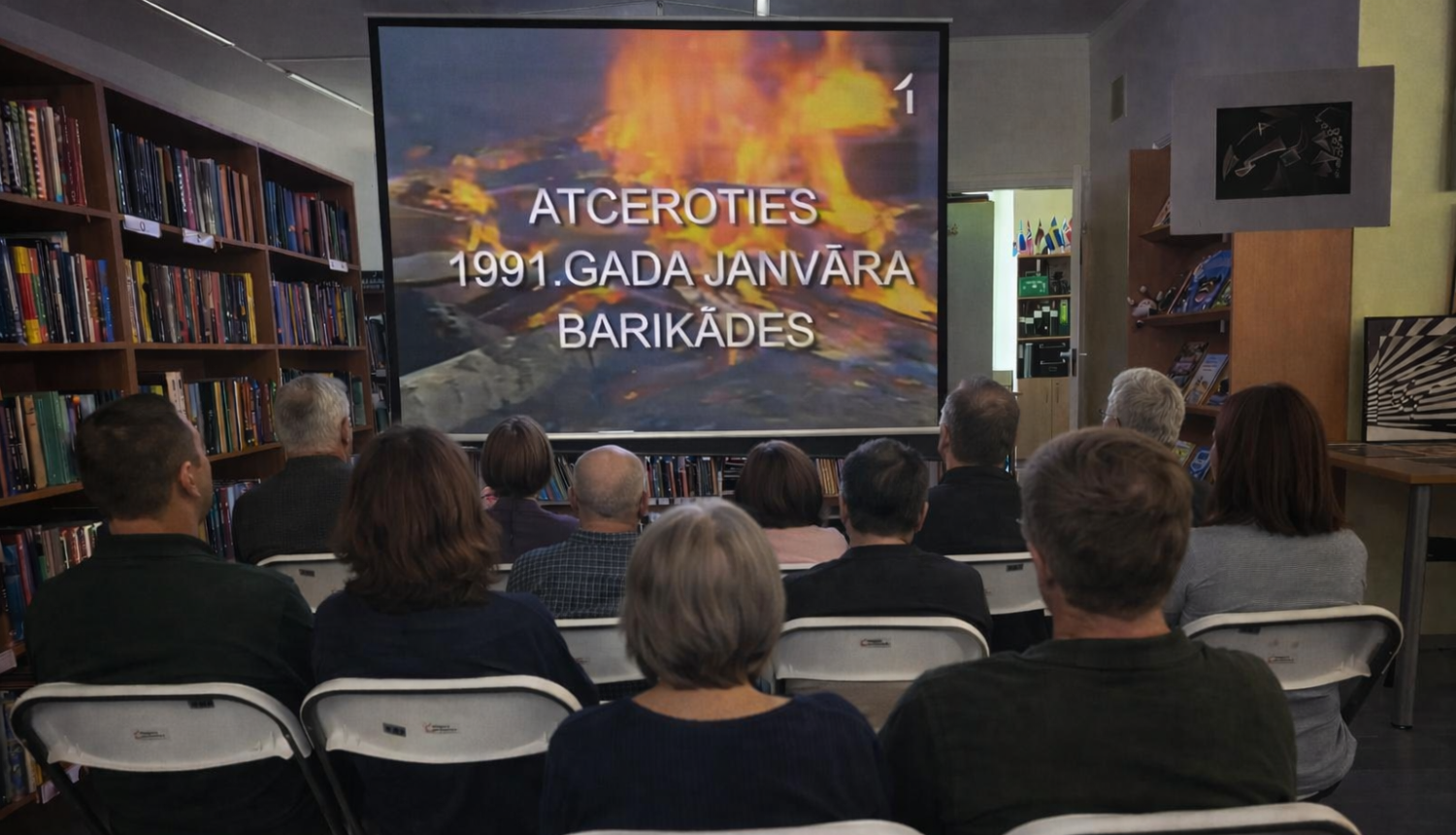 Barikādēm – 35; Vangažu pilsētas bibliotēkā notikusi sarunu pēcpusdiena